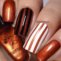#28 Pretty Penny - Stamping neglelak, Clear Jelly Stamper (u)